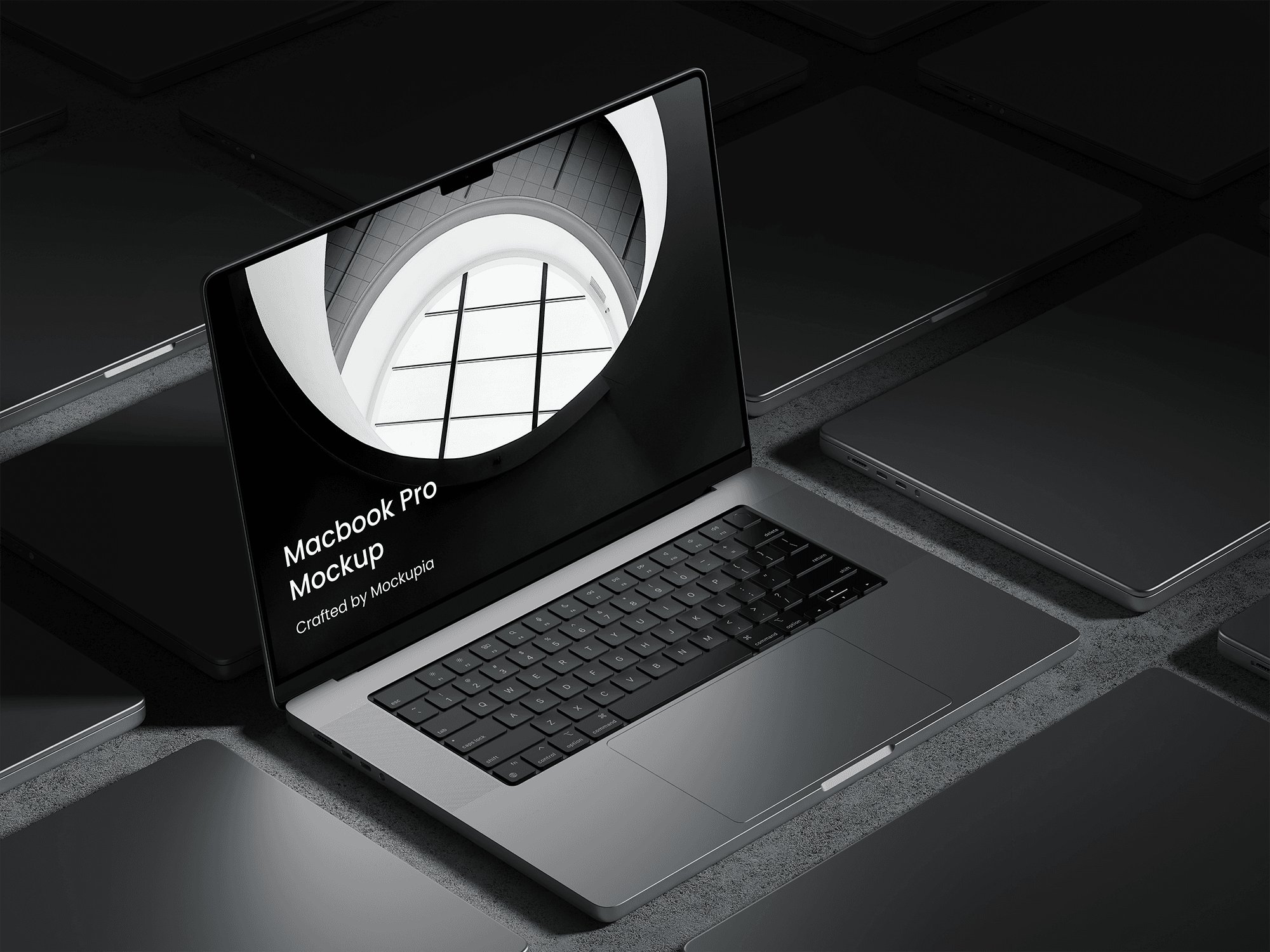 6- Macbook Pro 16 inch Mockup